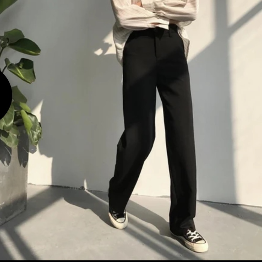 ELLE | Black Trouser Pants